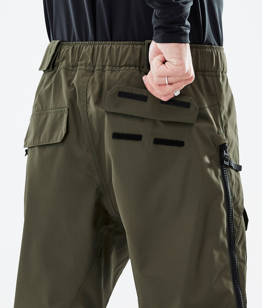 Pantalones Snowboard Dope Antek Hombre Verde Oliva Verde | 763-BSITVU