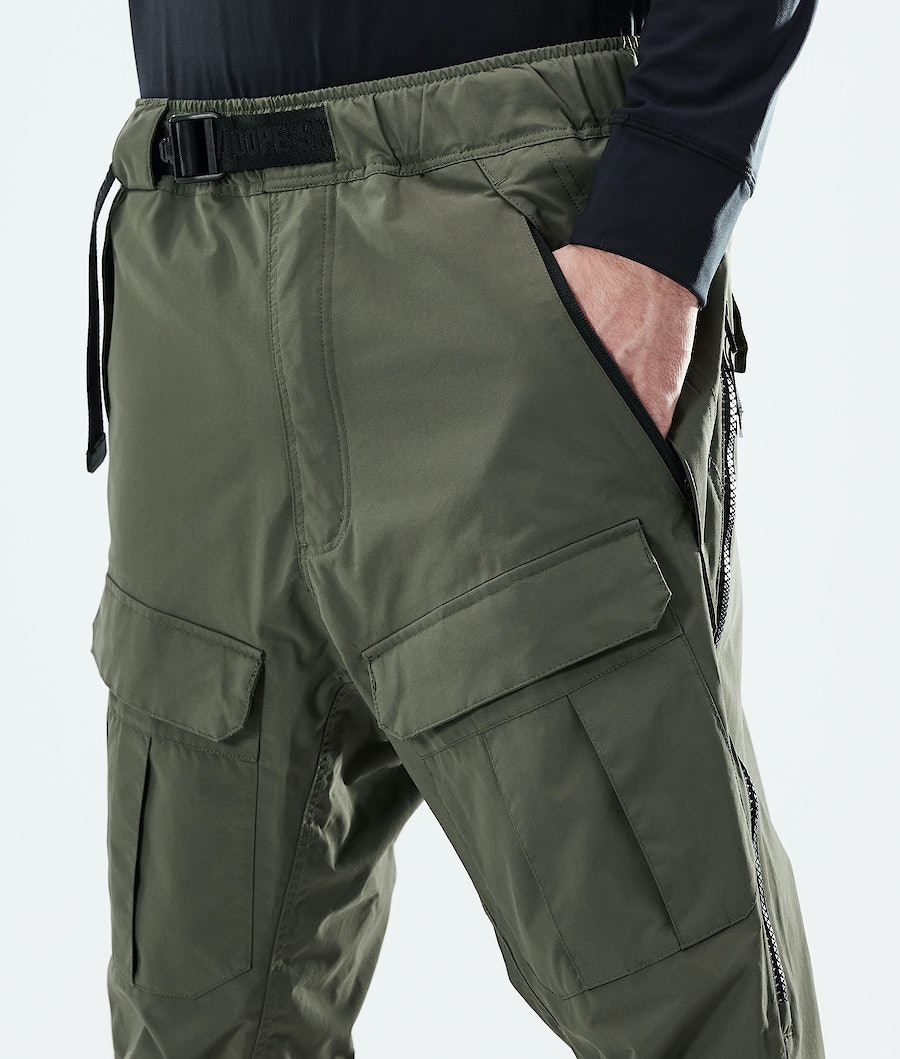Pantalones Snowboard Dope Antek Hombre Verde Oliva Verde | 937-NDPGWO