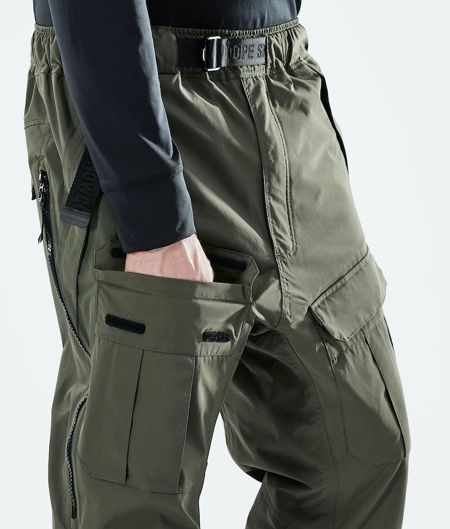 Pantalones Snowboard Dope Antek Hombre Verde Oliva Verde | 937-NDPGWO