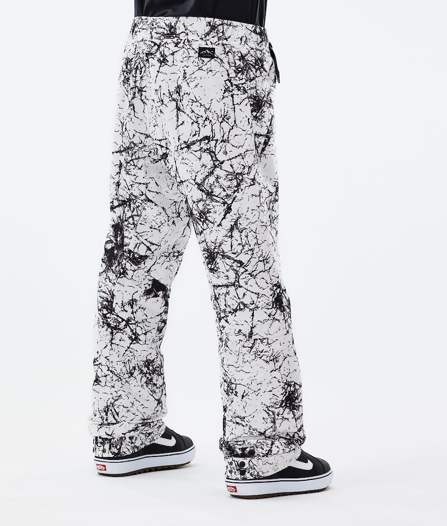 Pantalones Snowboard Dope Blizzard 2021 Hombre Blancas Negras | 259-OSUIXZ