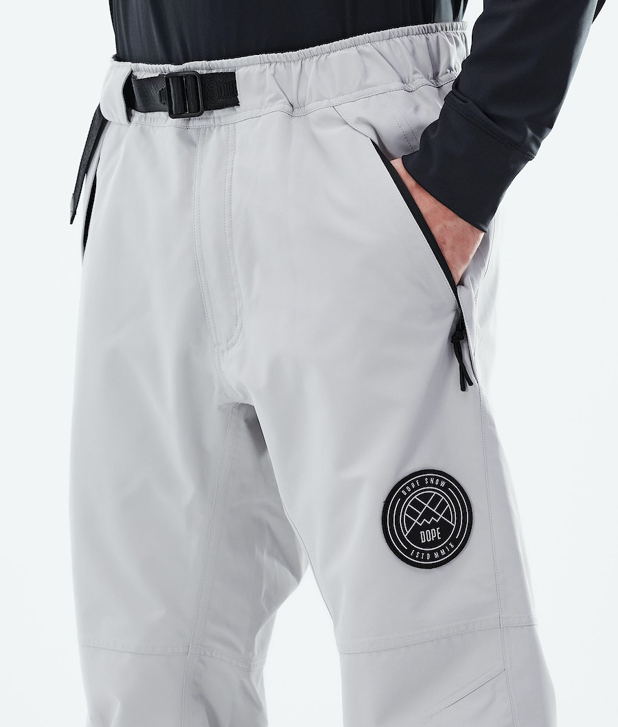 Pantalones Snowboard Dope Blizzard LE Hombre Rayadas Gris Claro | 230-QTYEWR