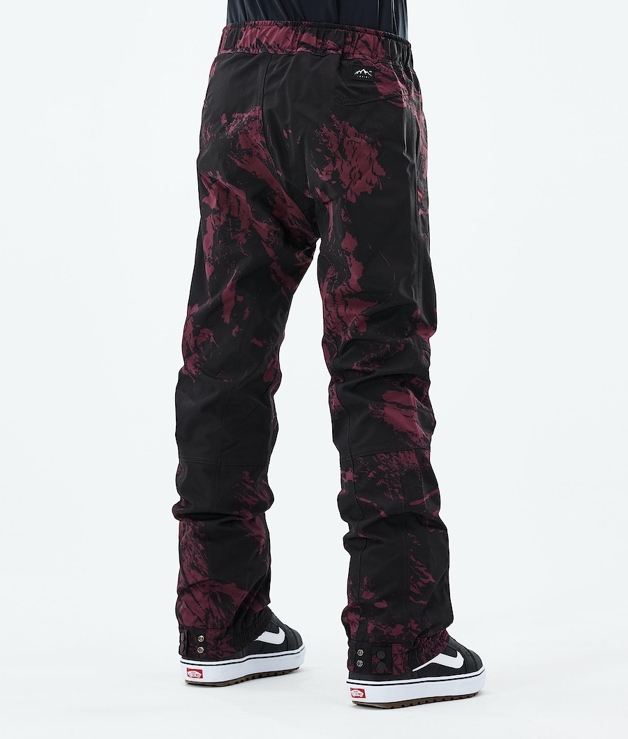 Pantalones Snowboard Dope Blizzard W 2021 Mujer Burdeos | 265-DWXKHR