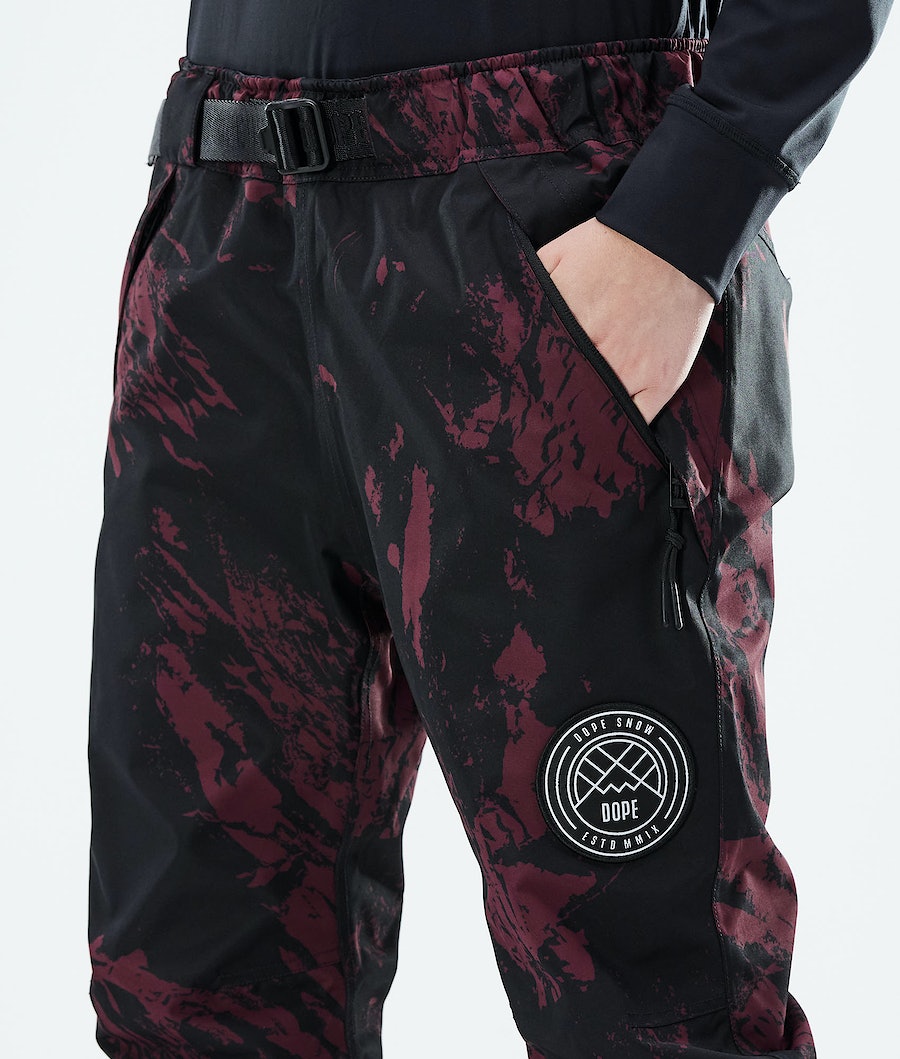Pantalones Snowboard Dope Blizzard W 2021 Mujer Burdeos | 265-DWXKHR