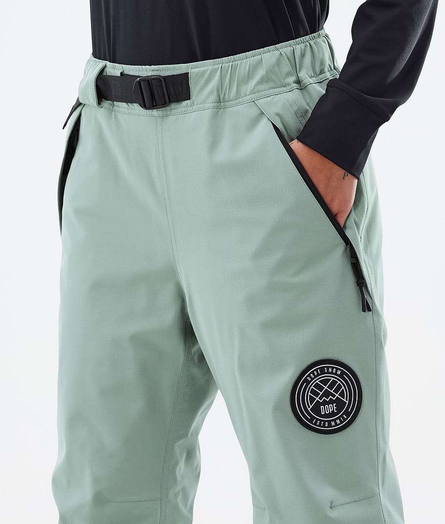 Pantalones Snowboard Dope Blizzard W Mujer Verde | 673-GEFAWC