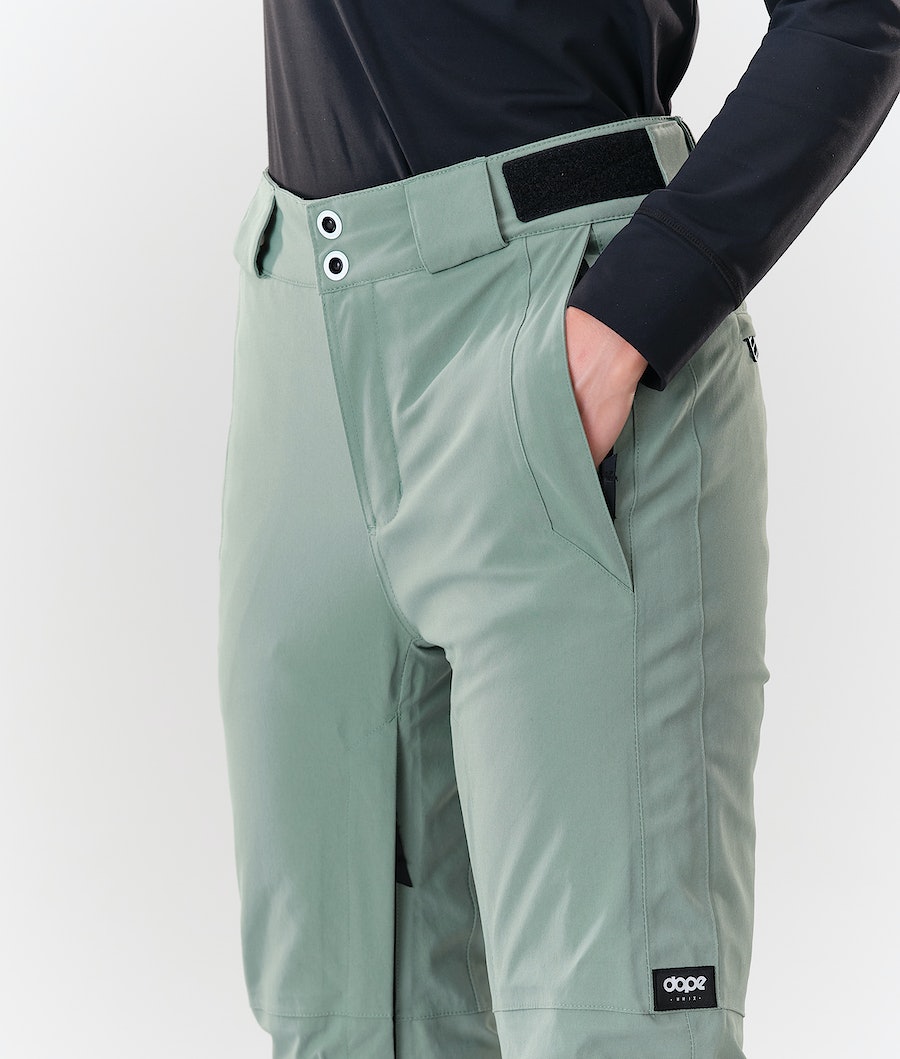 Pantalones Snowboard Dope Con W 2020 Mujer Verde | 485-CWHGSY