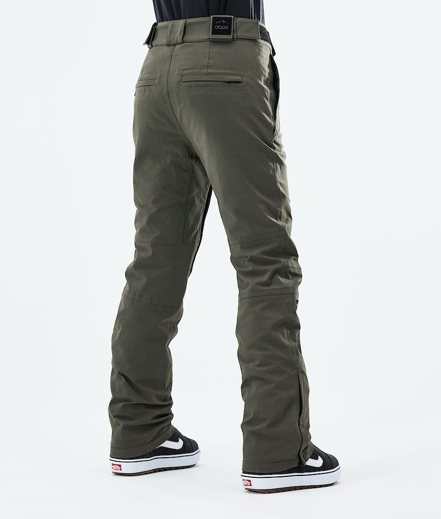 Pantalones Snowboard Dope Con W 2021 Mujer Verde Oliva Verde | 937-FDSMVP