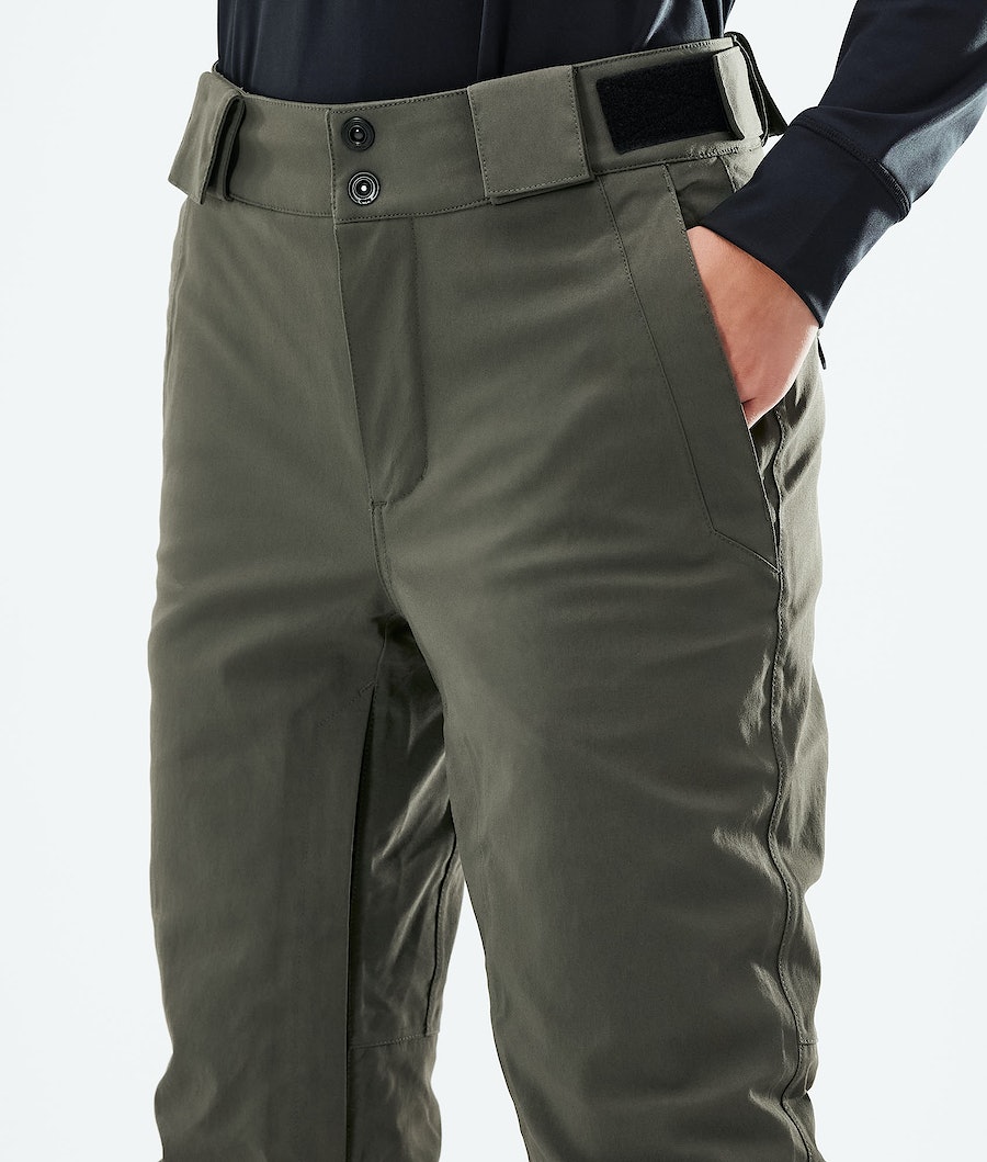Pantalones Snowboard Dope Con W 2021 Mujer Verde Oliva Verde | 937-FDSMVP