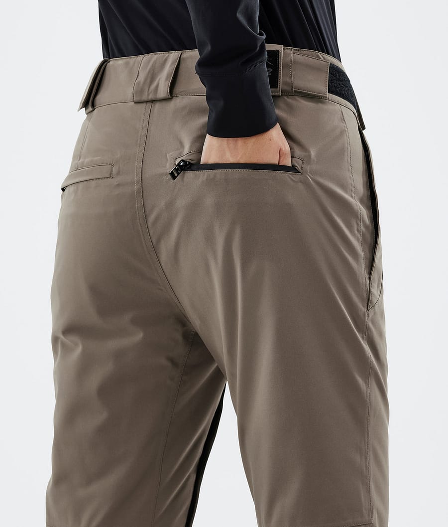 Pantalones Snowboard Dope Con W Mujer Marrones Oscuro | 728-CBJOPV