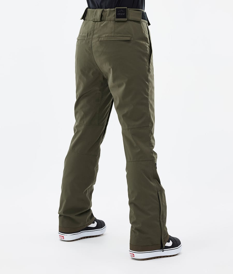 Pantalones Snowboard Dope Con W Mujer Verde Oliva Verde | 531-ZQHXER