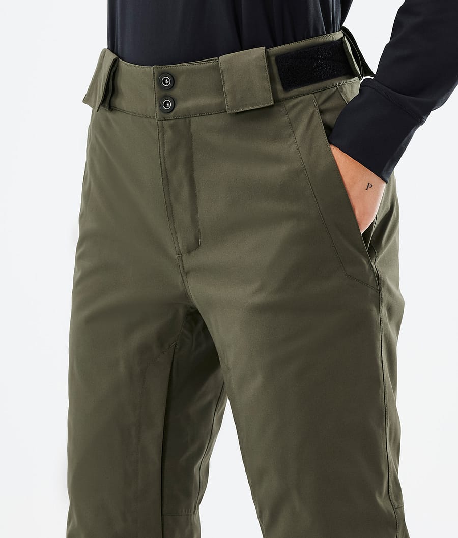 Pantalones Snowboard Dope Con W Mujer Verde Oliva Verde | 531-ZQHXER