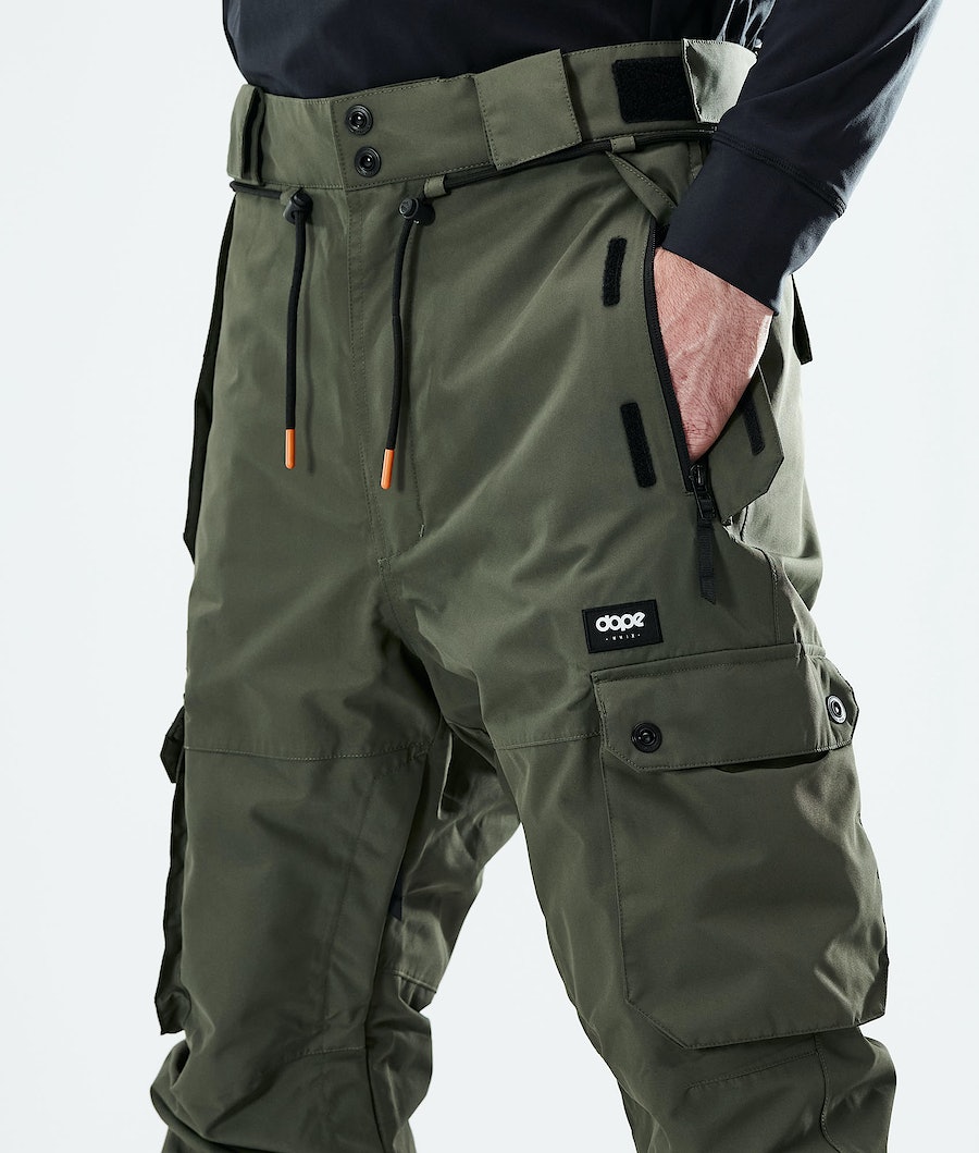 Pantalones Snowboard Dope Iconic 2021 Hombre Verde Oliva Verde | 509-CNWEGI