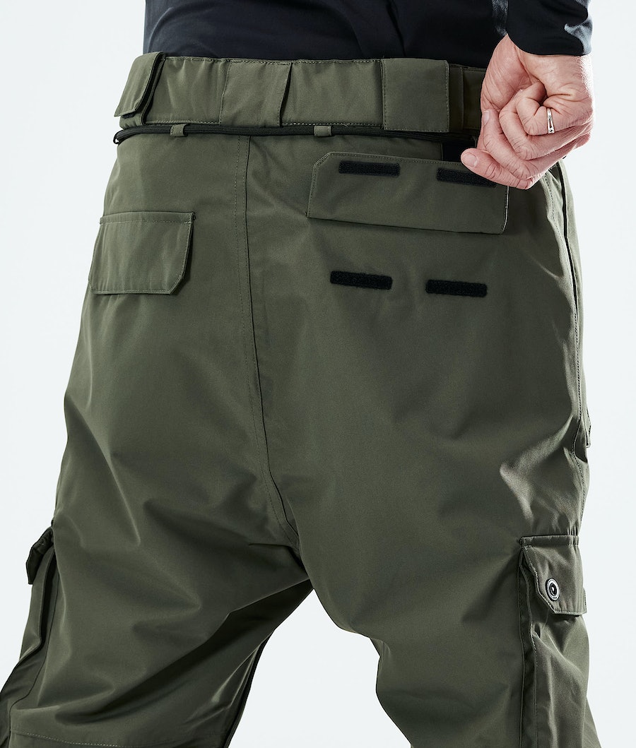 Pantalones Snowboard Dope Iconic 2021 Hombre Verde Oliva Verde | 509-CNWEGI