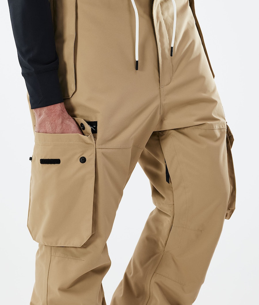 Pantalones Snowboard Dope Iconic 2021 Hombre Kaki | 519-NVBAQU