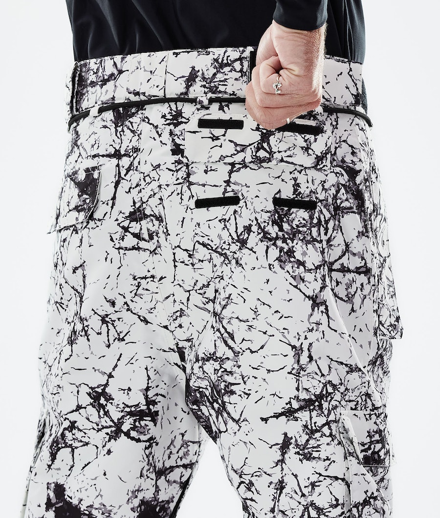 Pantalones Snowboard Dope Iconic 2021 Hombre Blancas Negras | 619-NIXUJO