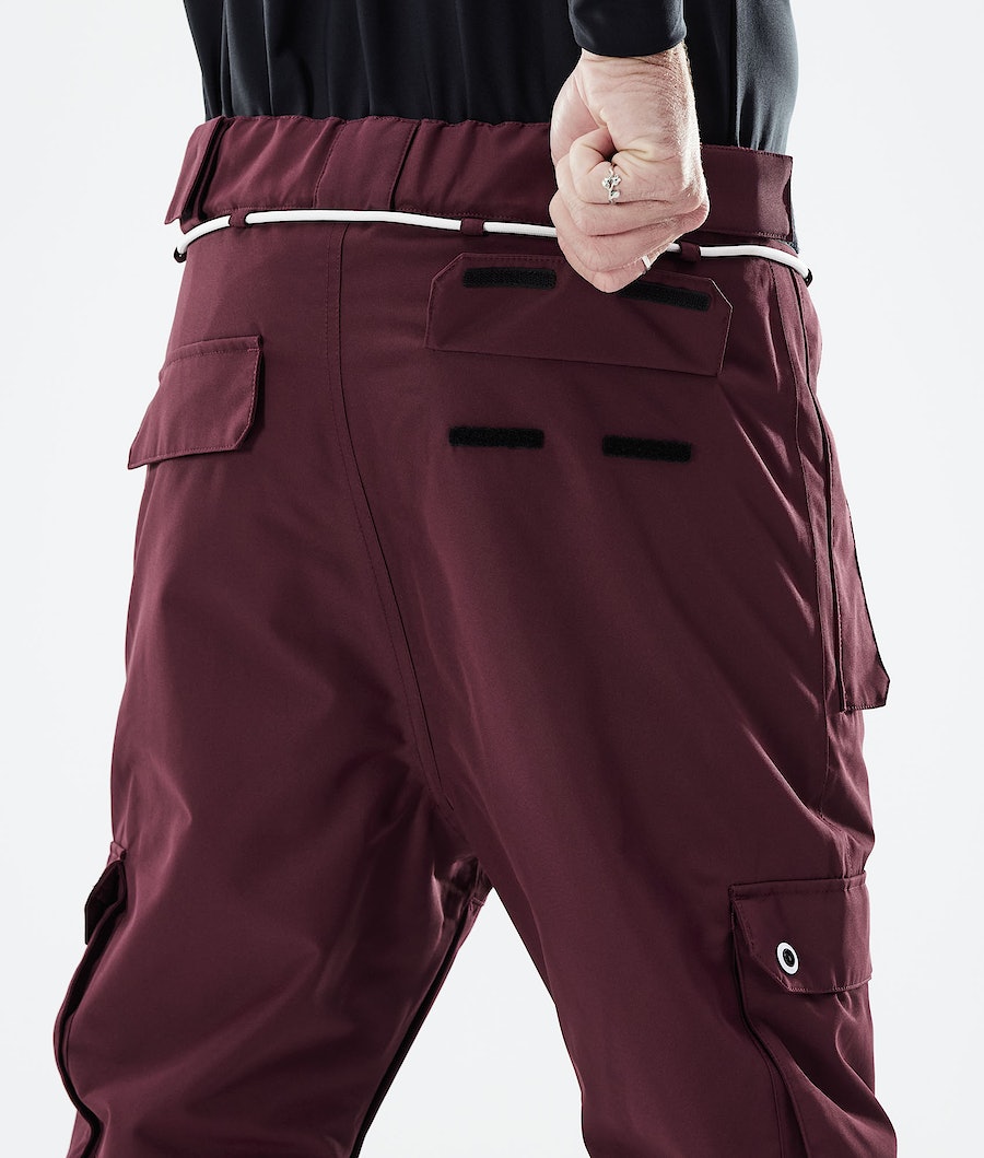 Pantalones Snowboard Dope Iconic 2021 Hombre Burdeos | 725-TWEPNB