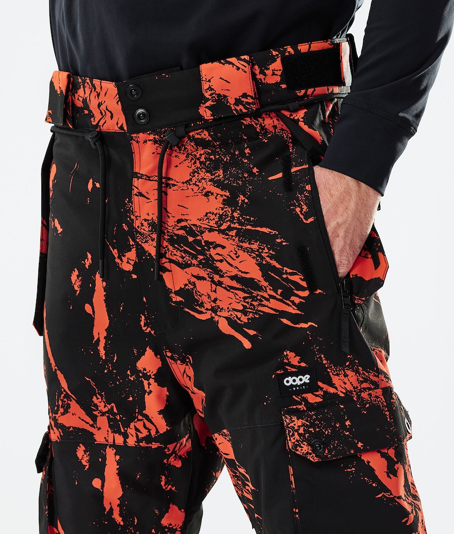 Pantalones Snowboard Dope Iconic 2021 Hombre Naranjas | 802-MTAVYK