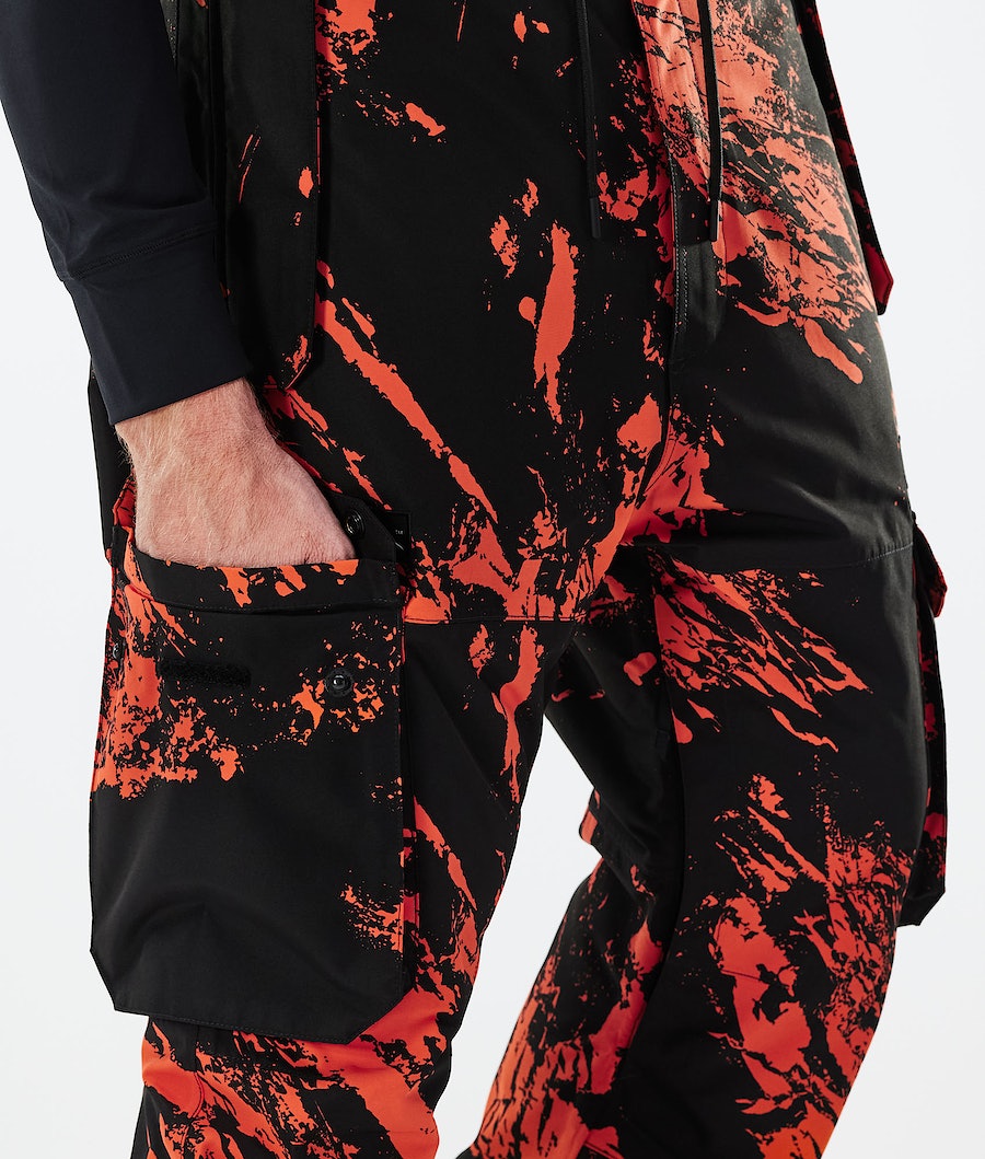 Pantalones Snowboard Dope Iconic 2021 Hombre Naranjas | 802-MTAVYK