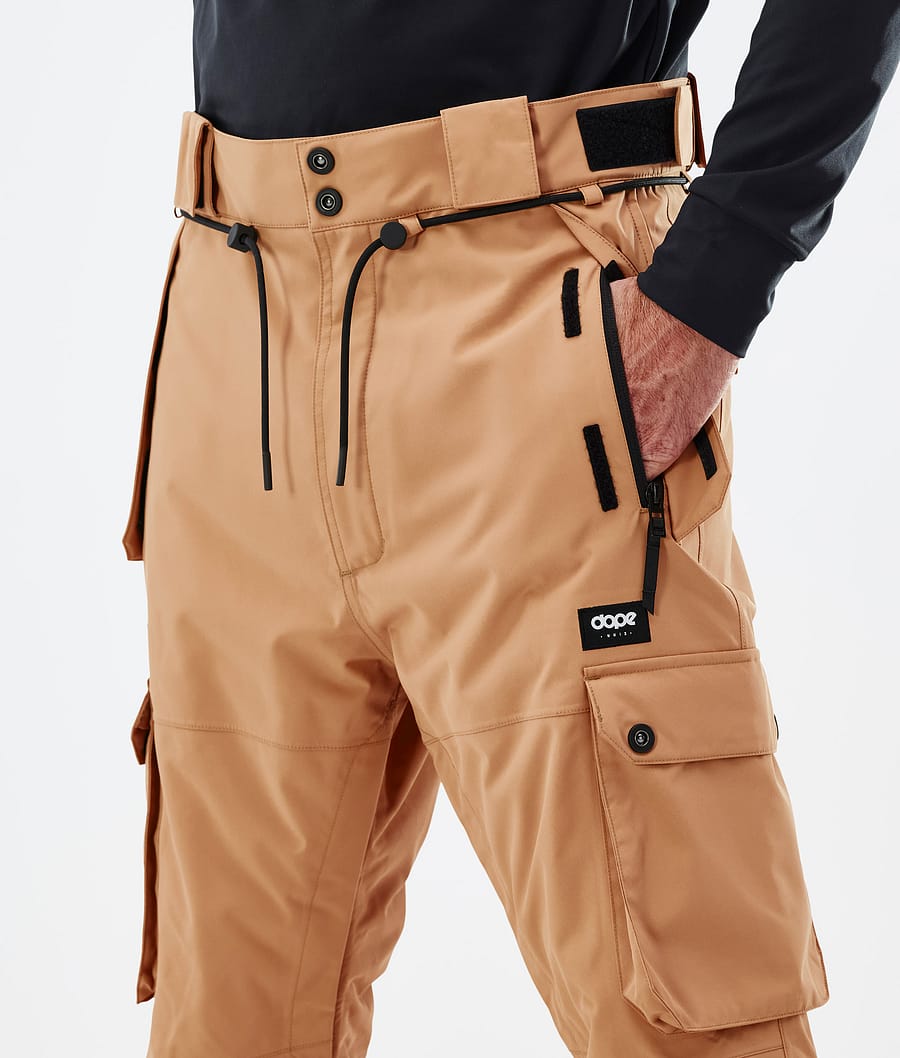 Pantalones Snowboard Dope Iconic Hombre Kaki Amarillo | 037-LXMOAN
