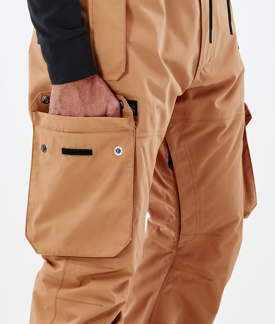 Pantalones Snowboard Dope Iconic Hombre Kaki Amarillo | 037-LXMOAN