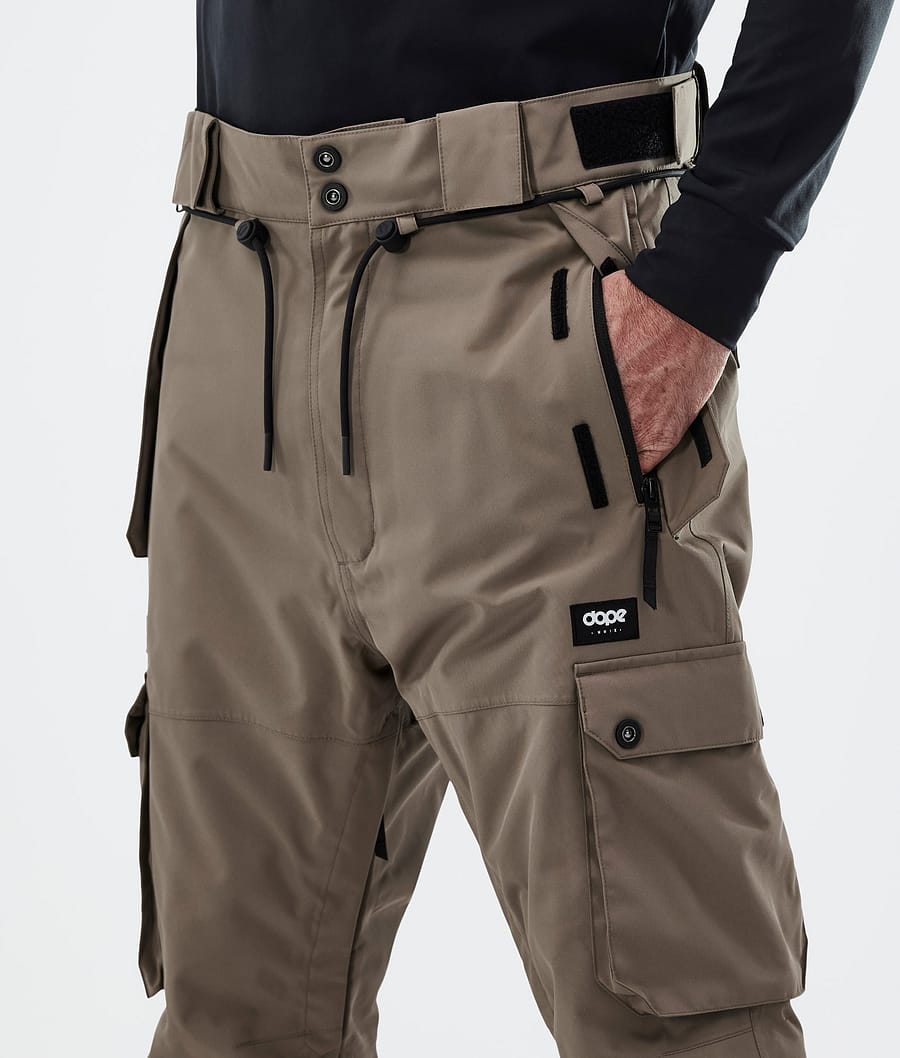 Pantalones Snowboard Dope Iconic Hombre Marrones Oscuro | 158-IUWROM