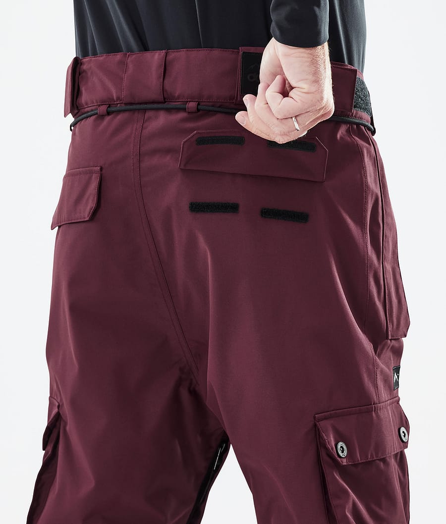 Pantalones Snowboard Dope Iconic Hombre Burdeos | 216-JBLTFX
