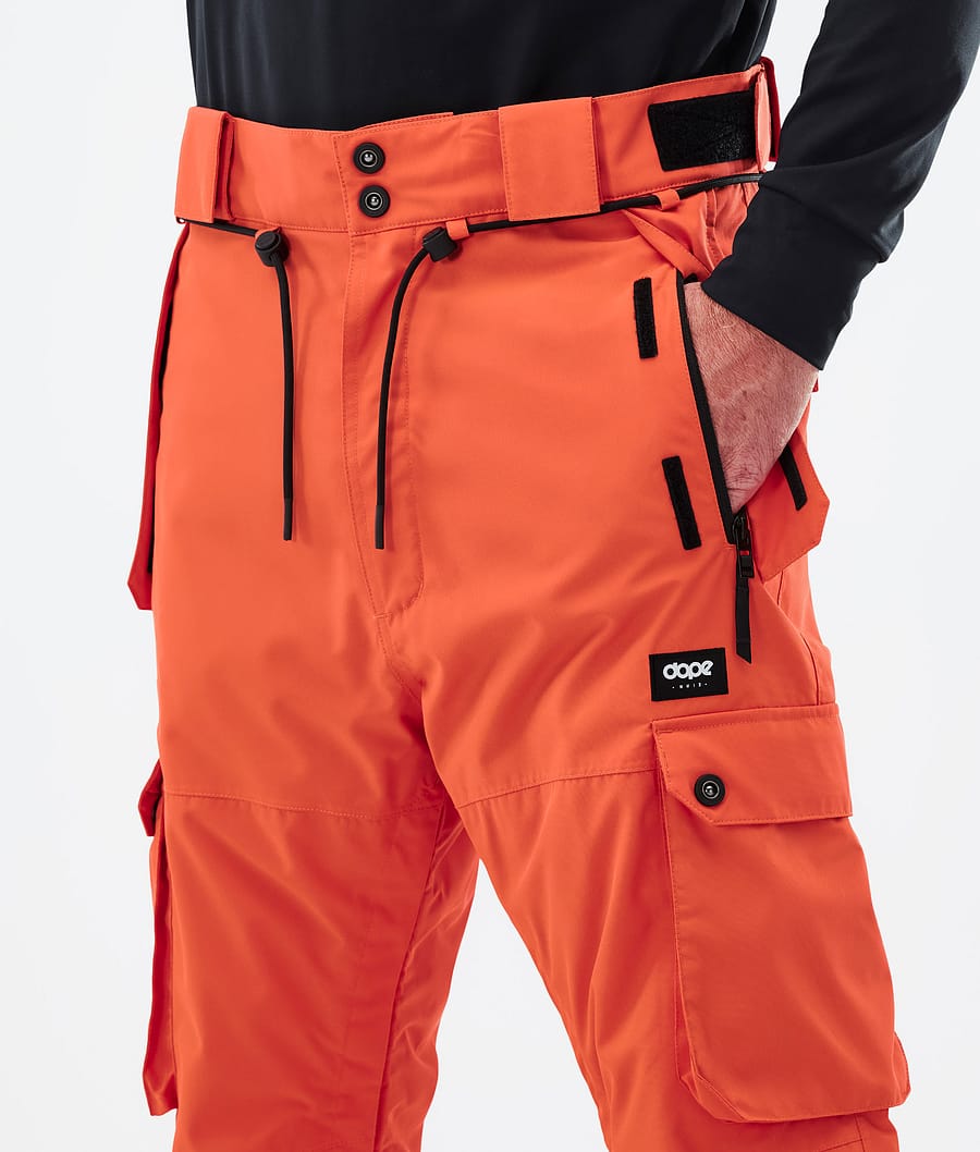 Pantalones Snowboard Dope Iconic Hombre Naranjas | 281-VQUMZI