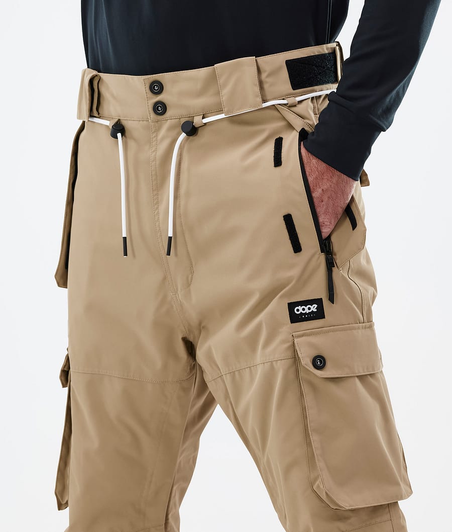 Pantalones Snowboard Dope Iconic Hombre Kaki | 281-YQSVZD