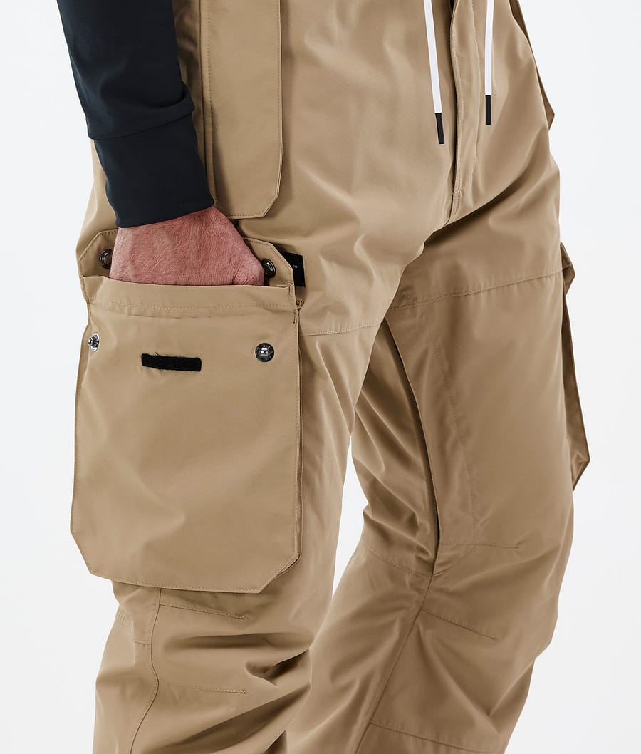 Pantalones Snowboard Dope Iconic Hombre Kaki | 281-YQSVZD