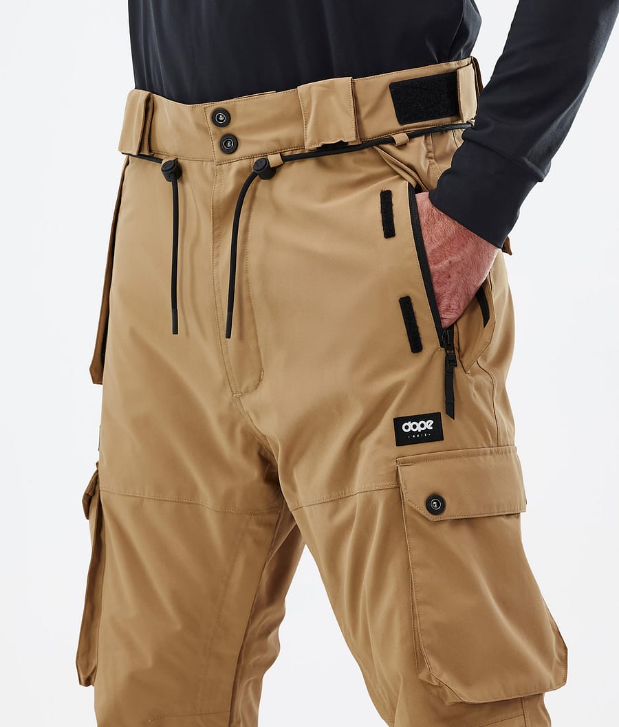 Pantalones Snowboard Dope Iconic Hombre Doradas | 351-KZBEVJ