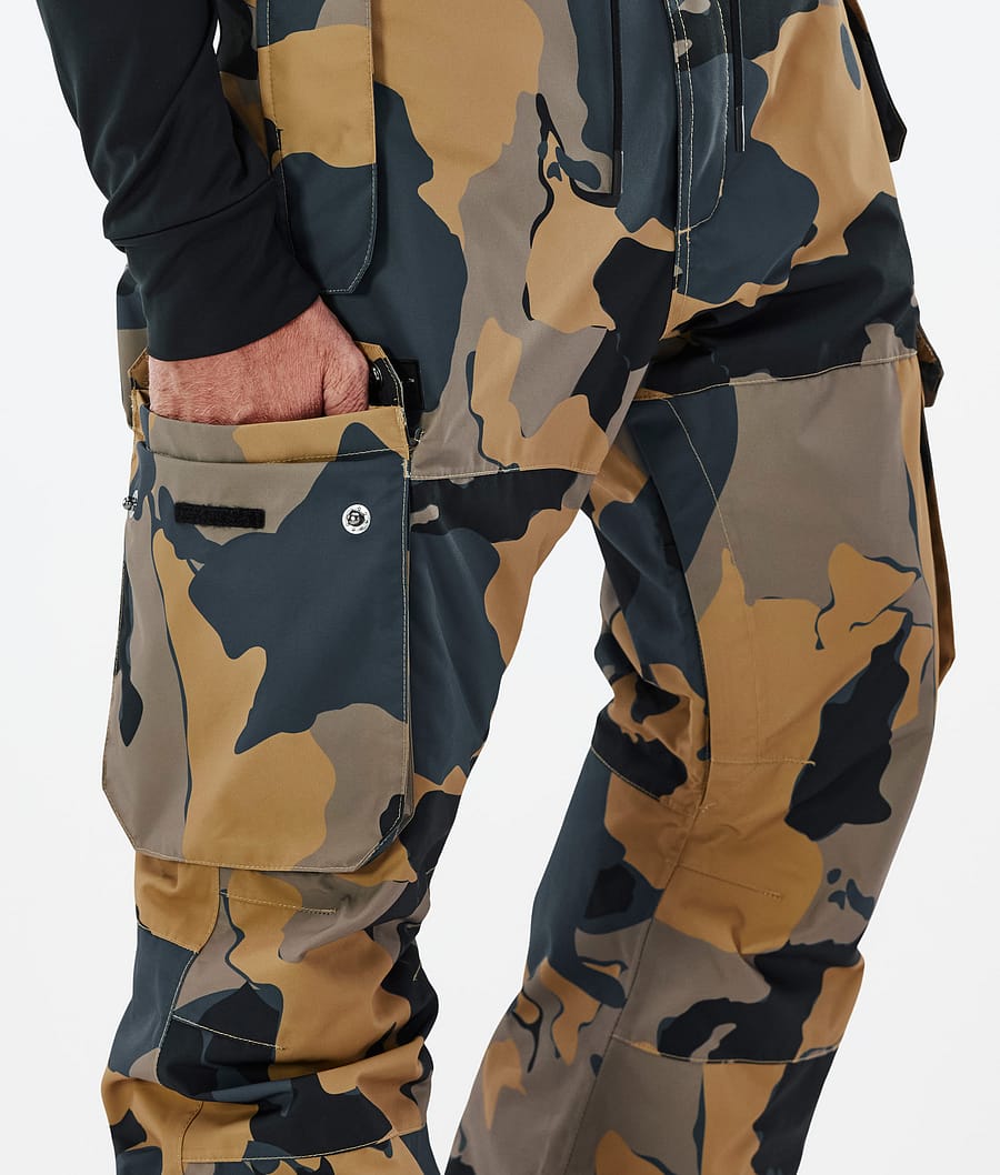 Pantalones Snowboard Dope Iconic Hombre Camuflaje | 561-BCFVNJ