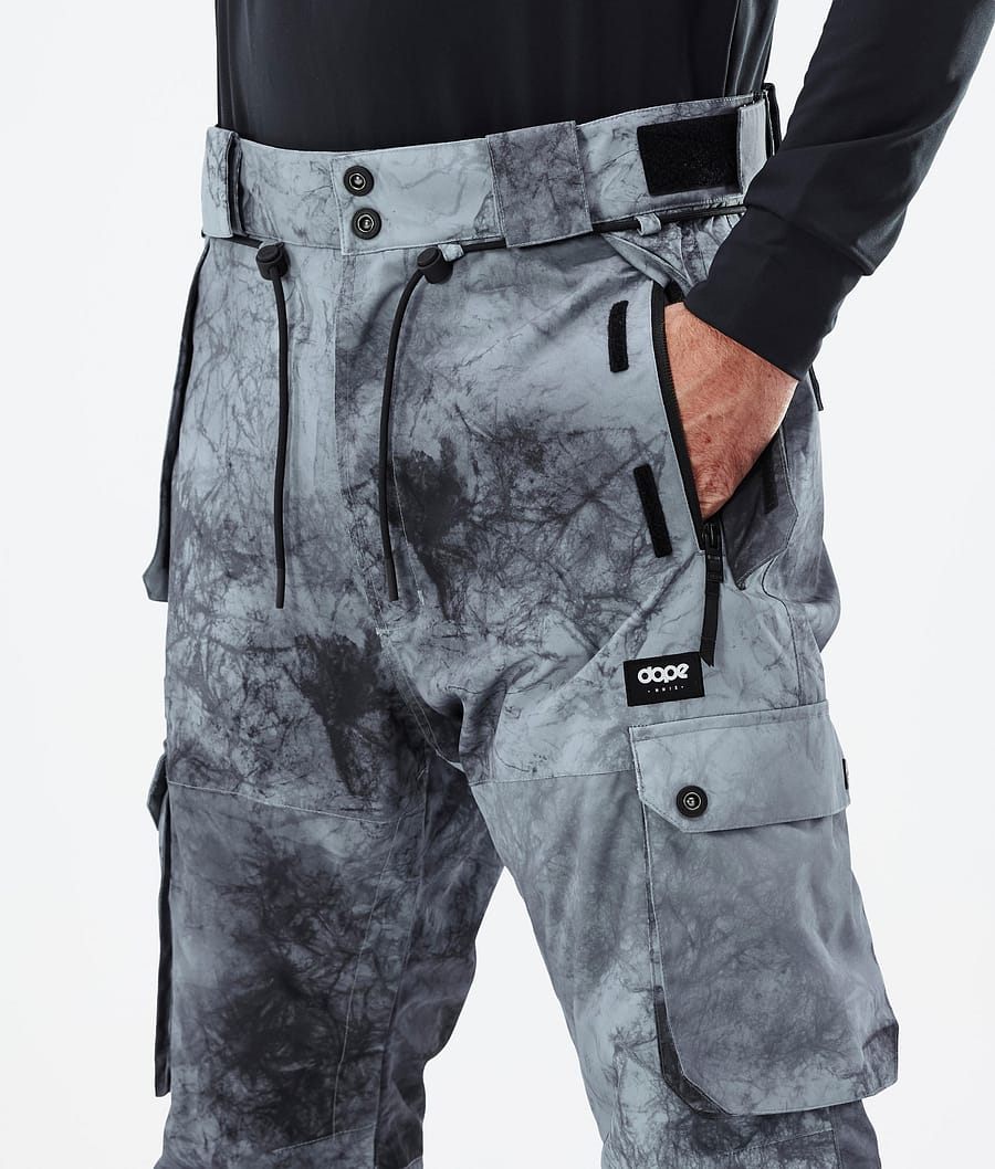 Pantalones Snowboard Dope Iconic Hombre Gris Azules Negras | 638-YWOXDM