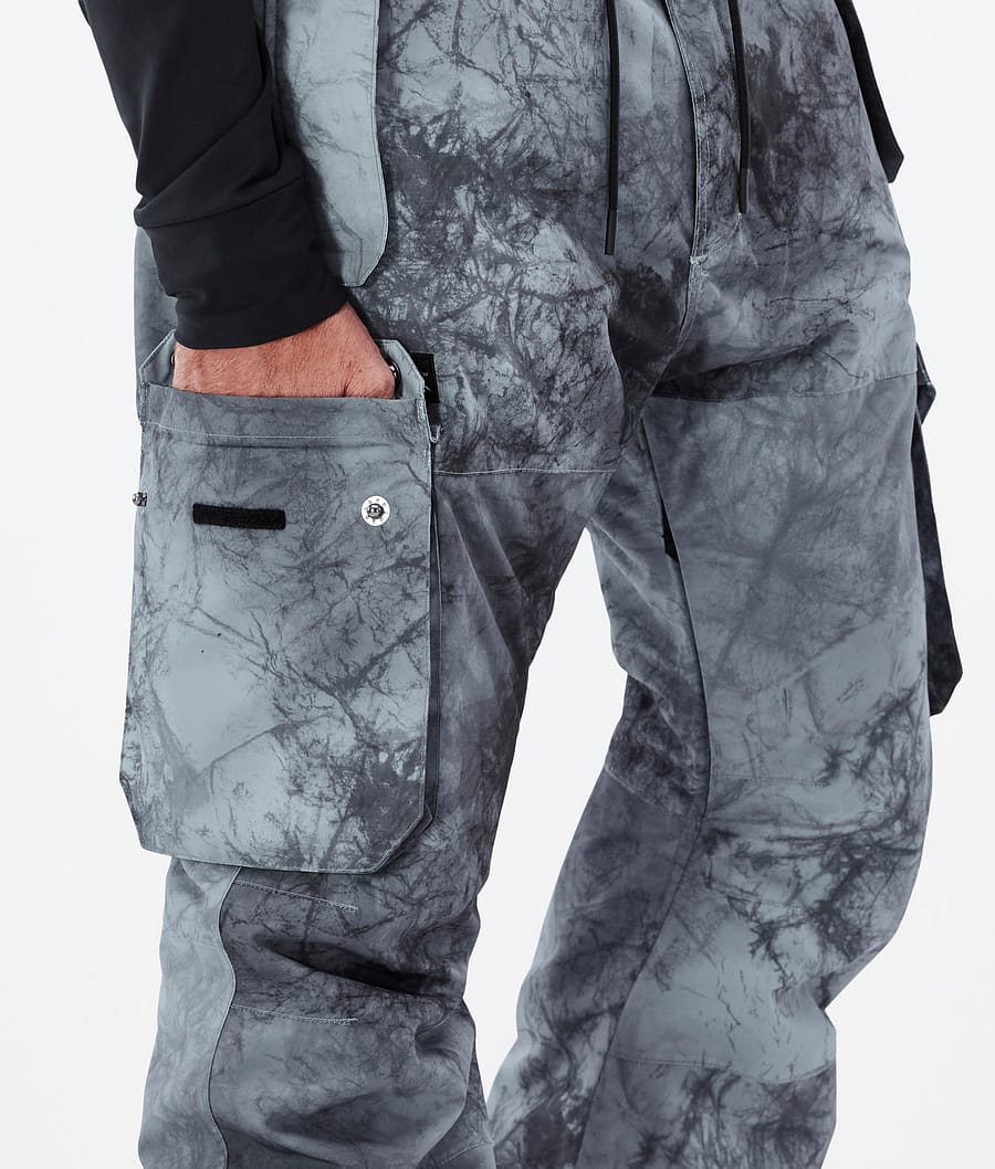 Pantalones Snowboard Dope Iconic Hombre Gris Azules Negras | 638-YWOXDM