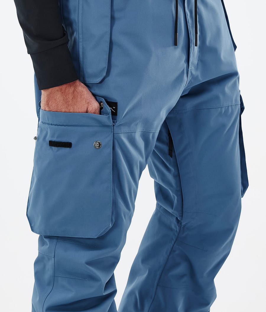 Pantalones Snowboard Dope Iconic Hombre Azules Gris | 674-LGHSRI