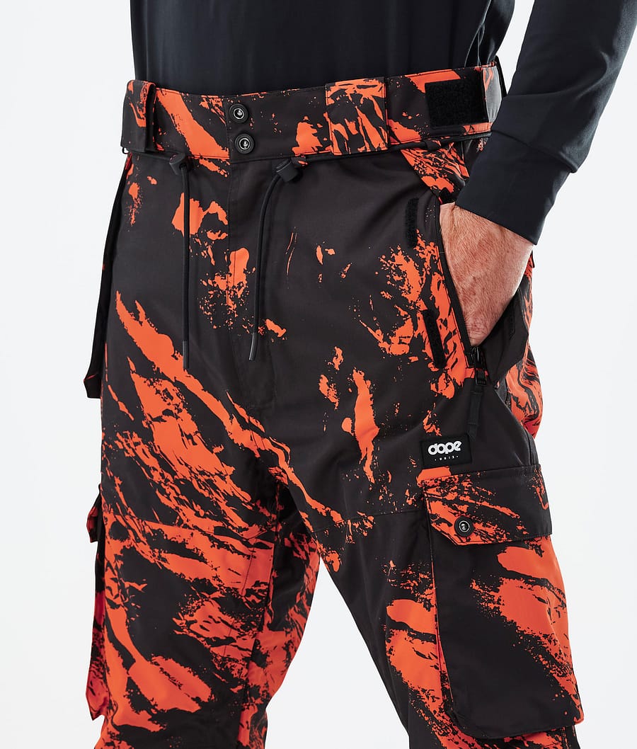 Pantalones Snowboard Dope Iconic Hombre Naranjas | 802-FHVEYP