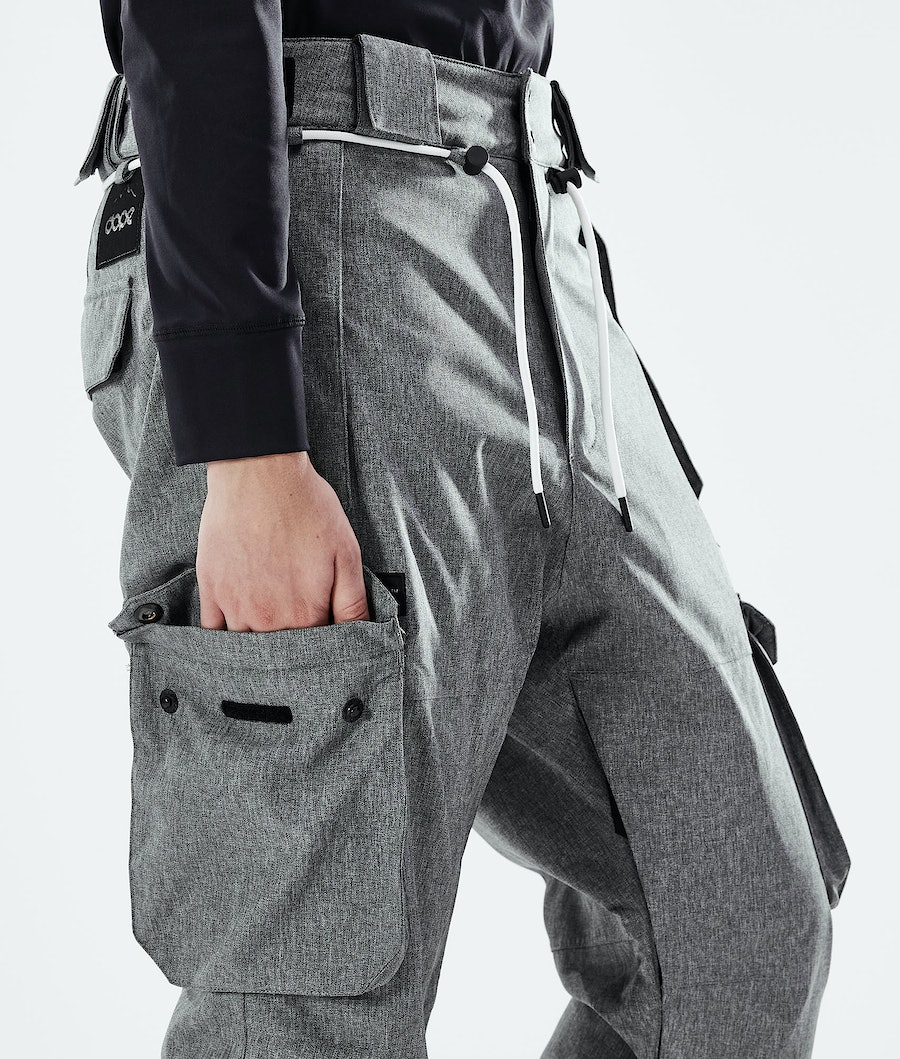 Pantalones Snowboard Dope Iconic W 2020 Mujer Gris | 504-UXMWJI