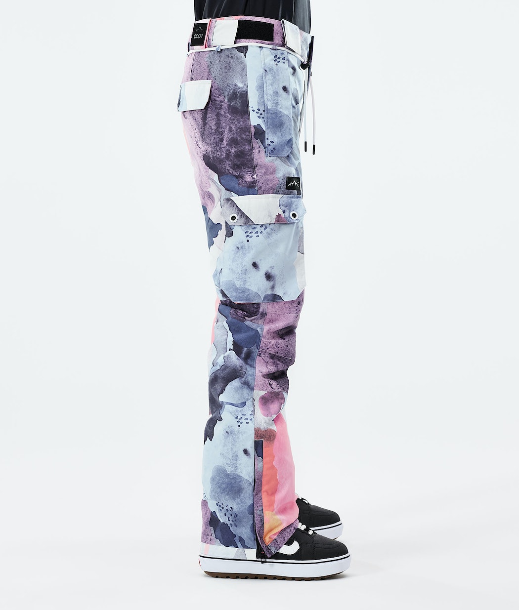 Pantalones Snowboard Dope Iconic W 2021 Mujer Multicolor Rosas | 329-KGUYPI