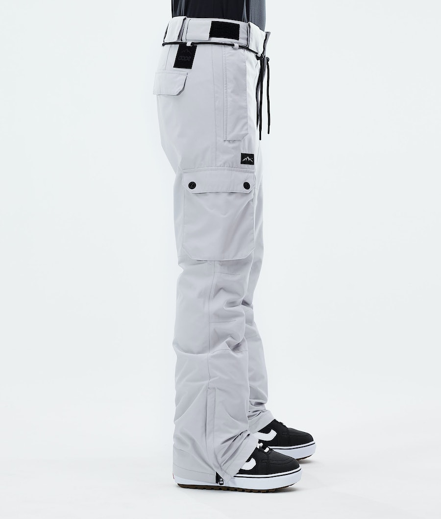 Pantalones Snowboard Dope Iconic W 2021 Mujer Gris Claro | 496-LPWXUI