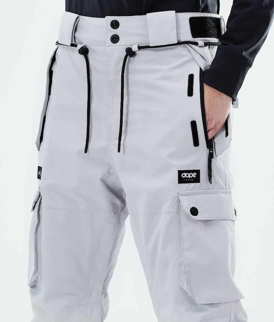 Pantalones Snowboard Dope Iconic W 2021 Mujer Gris Claro | 496-LPWXUI