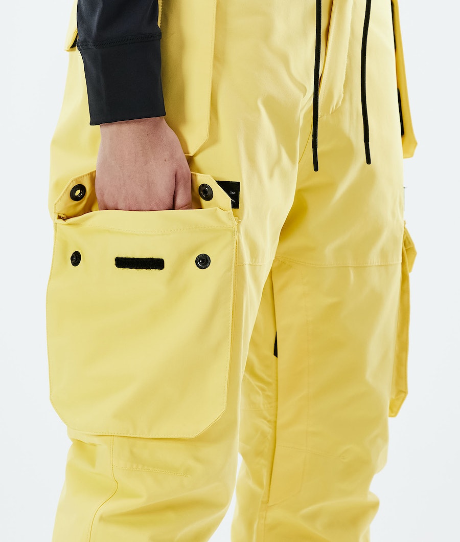 Pantalones Snowboard Dope Iconic W 2021 Mujer Amarillo | 568-CLVNFZ