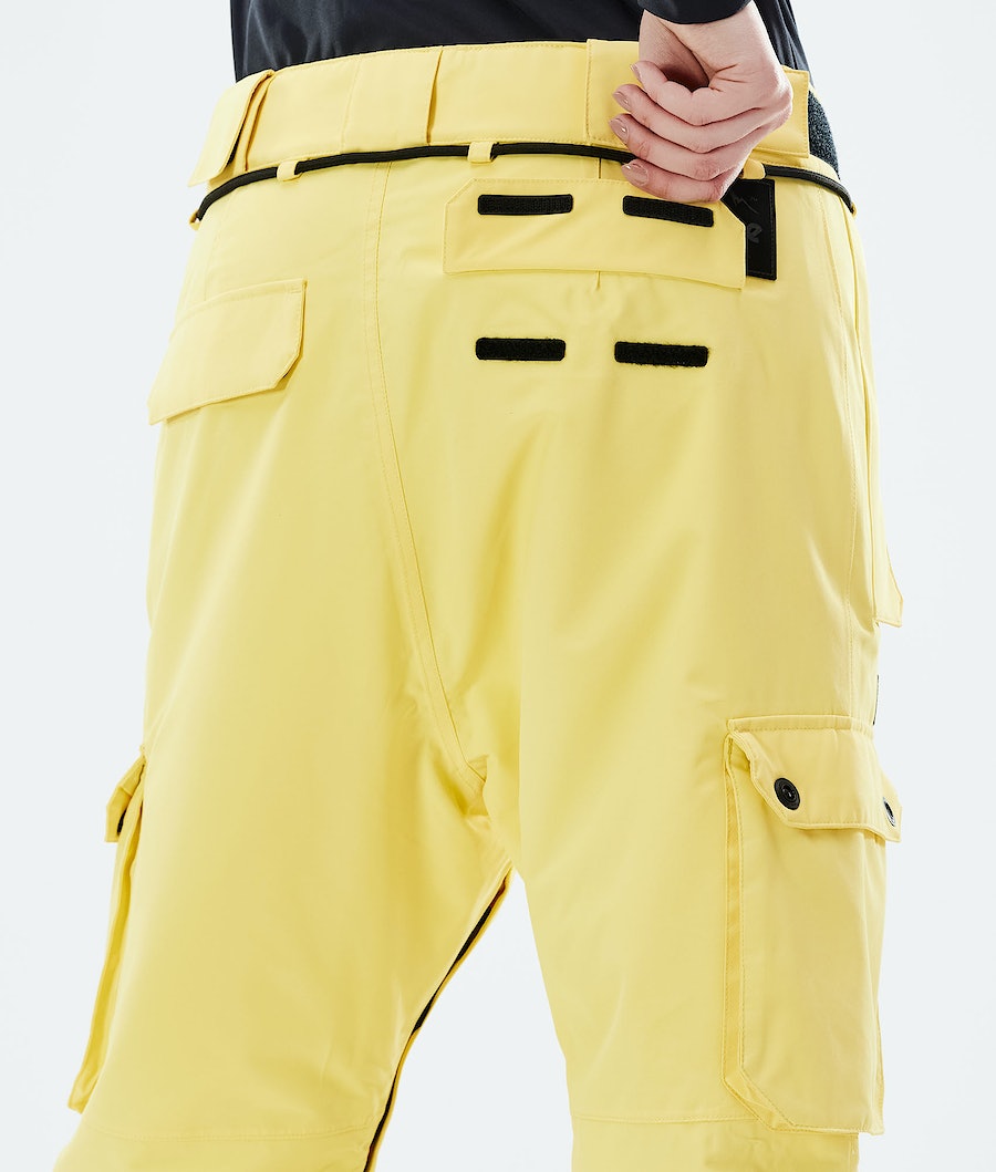 Pantalones Snowboard Dope Iconic W 2021 Mujer Amarillo | 568-CLVNFZ