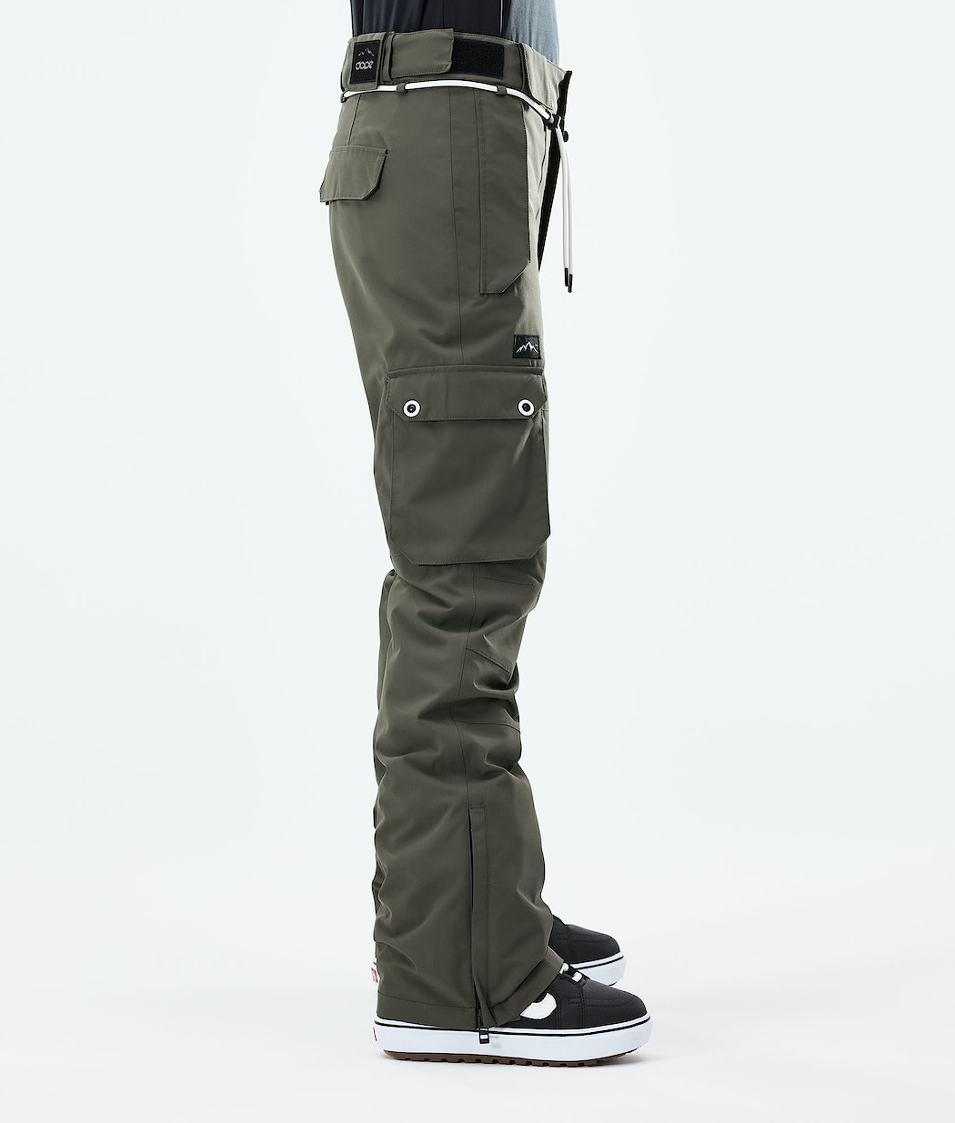 Pantalones Snowboard Dope Iconic W 2021 Mujer Verde Oliva Verde | 682-VDMFIQ
