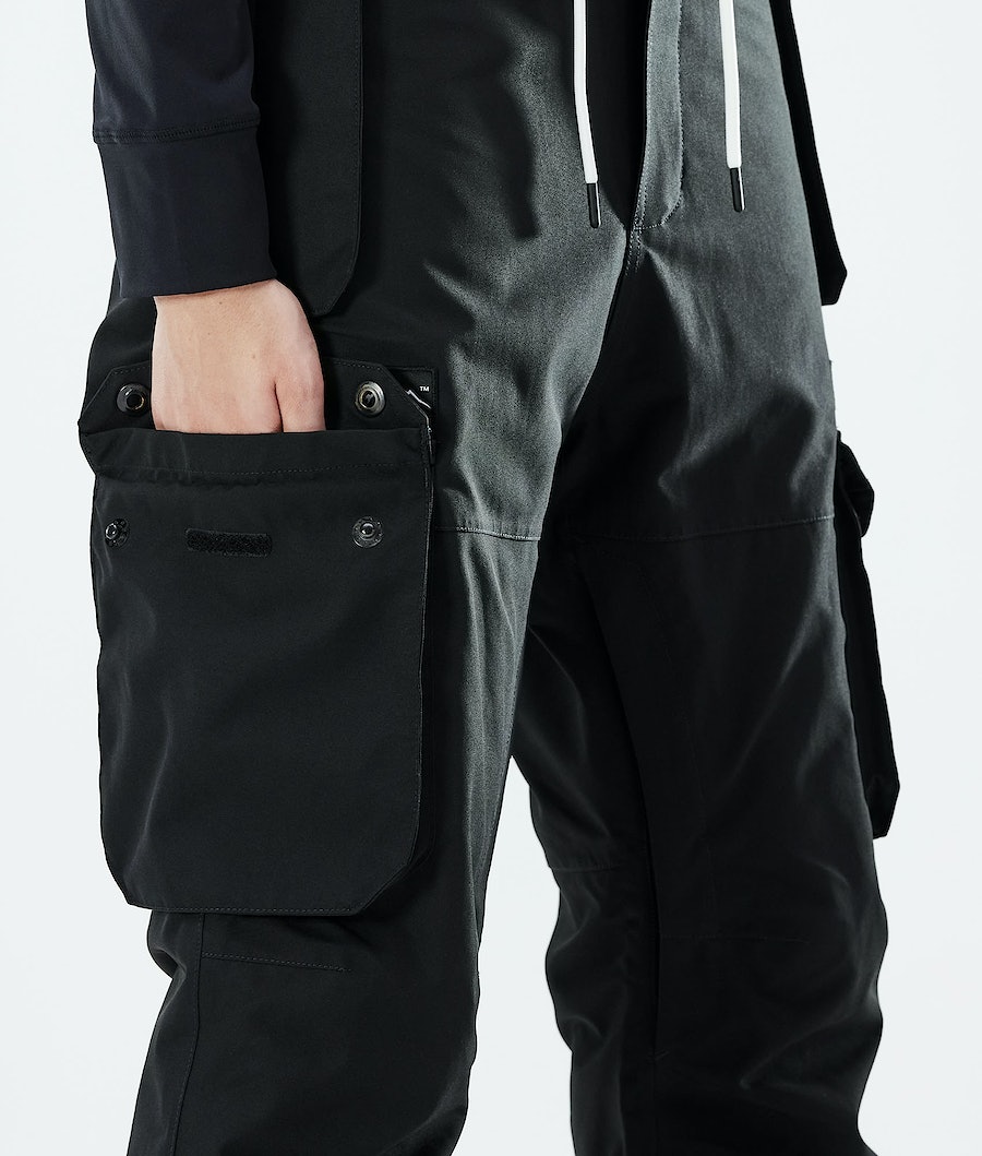 Pantalones Snowboard Dope Iconic W 2021 Mujer Negras | 742-KQIMAH