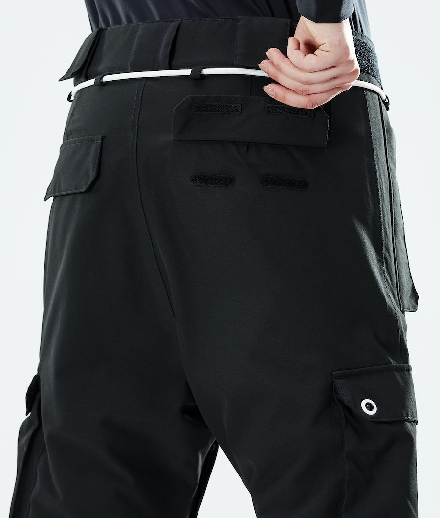 Pantalones Snowboard Dope Iconic W 2021 Mujer Negras | 742-KQIMAH