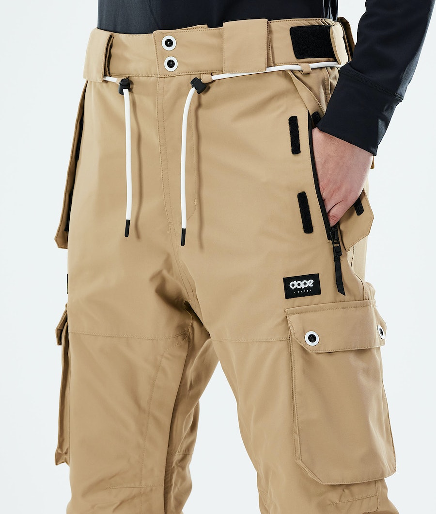 Pantalones Snowboard Dope Iconic W 2021 Mujer Kaki | 796-RWBLSG