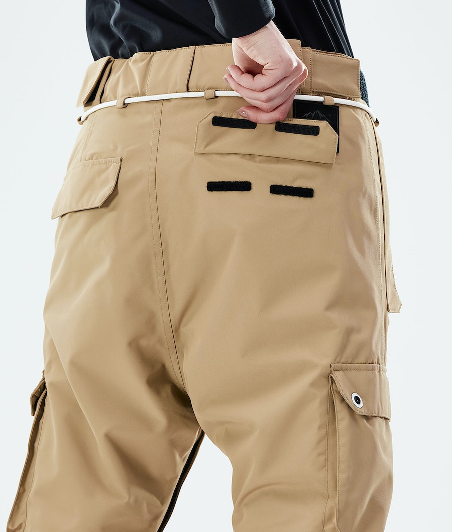 Pantalones Snowboard Dope Iconic W 2021 Mujer Kaki | 796-RWBLSG