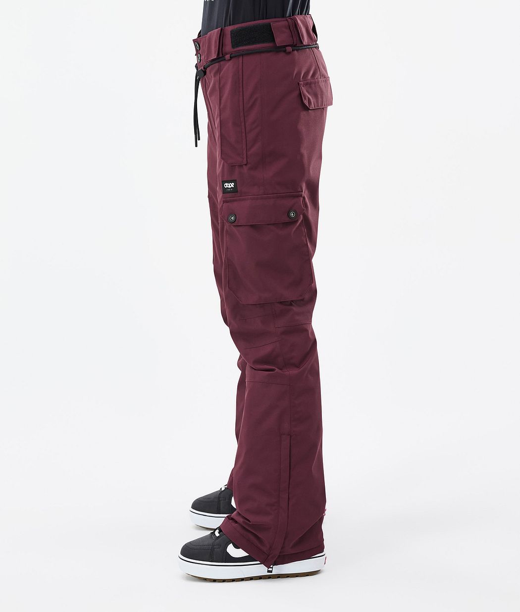 Pantalones Snowboard Dope Iconic W Mujer Burdeos | 012-TKMQFS