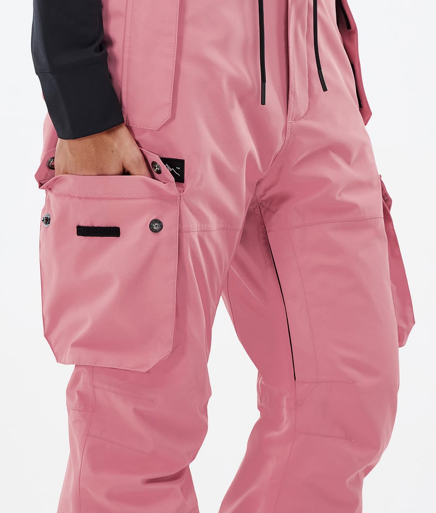 Pantalones Snowboard Dope Iconic W Mujer Rosas | 208-ZHBECQ