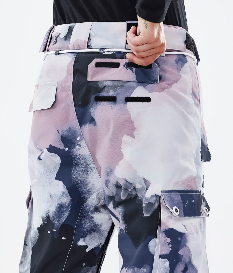 Pantalones Snowboard Dope Iconic W Mujer Rosas Azul Marino | 258-XRJMFD