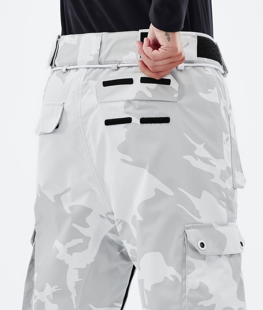 Pantalones Snowboard Dope Iconic W Mujer Gris Camuflaje | 261-OSPUTX