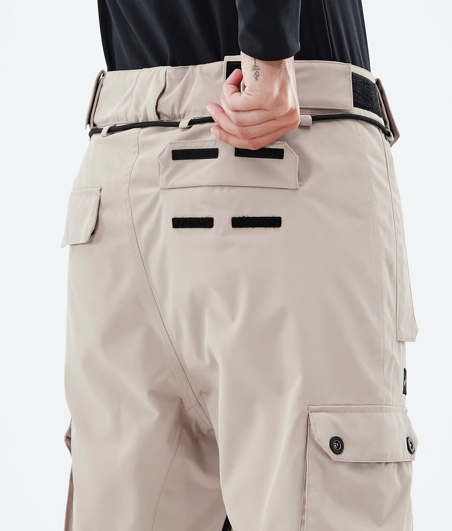 Pantalones Snowboard Dope Iconic W Mujer Marrones | 581-OUVBXK